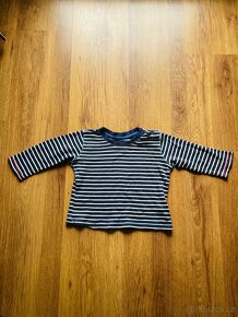 Dětská trička s dlouhým rukávem, vel. 74 (George) - 2