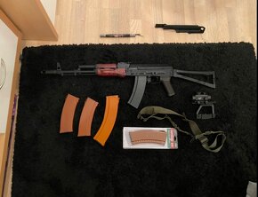 AK-74 H airsoft + příslušenství - 2