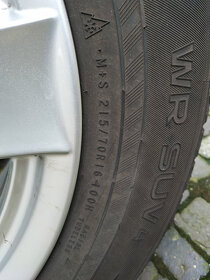 Zimní pneu Nokian Tyres 215/70+disky - 2