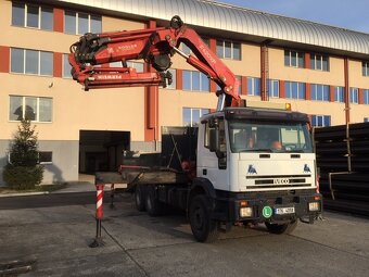 IVECO CURSOR 350 - valník s hydraulickou rukou - 2