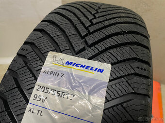 NOVÉ ZIMNÍ MICHELIN 205/55/17 95V XL OCTAVIA 4 DOT2024 - 2