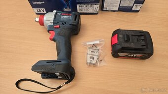 Rázový utahovák Bosch GDX 18V-285 + 4Ah aku - 2