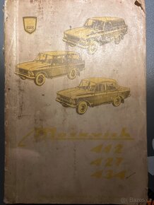 Moskvič (Moskvich) 412, 427, 434 návod k obsluze a údržbě - 2