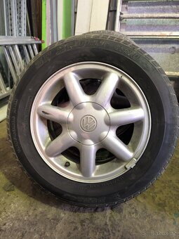 Lité kola na Volkswagen 14" + pneumatiky 195x60 R14 - 2