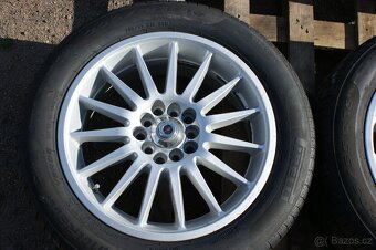 dvojí rozteč 5x100 5x112 alu VW Seat Skoda Audi letni pneu - 2