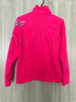Dívčí lehká sportovní bunda ADIDAS růžová pro 11-12 let - 2