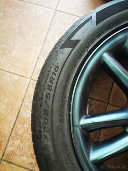 Alu kola originál Mercedes Benz 205/55R16 - 2