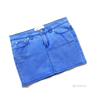 DÁMSKÁ SUKNĚ. RIFLOVÁ. PRUŽNÁ VEL 12-40 - 2