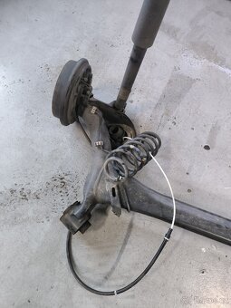 Škoda fabia 3 zadní náprava bubnová, 36tkm - 2