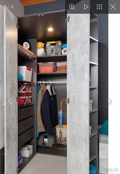 Rohová velká skříň - 2