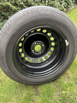 Rezervní kolo R15 ET45, pneu Bridgestone B390 - 2