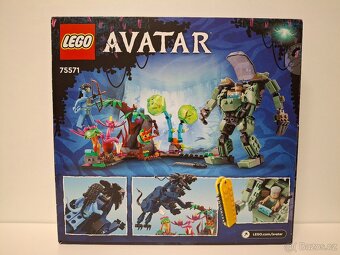 Lego 75571 Avatar Neytiri a thanator vs. Quaritch v AMP oble - 2