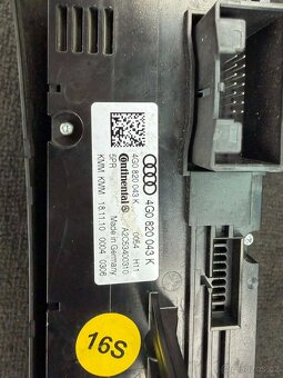 Panel klimatizace Audi A6/ A7 C7 4G - 2