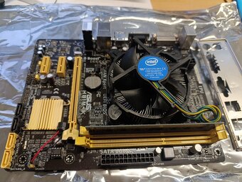 Asus H81M-K, + CPU i3-4160, RAM 4GB DDR3 - 2