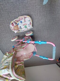 Prodam kočárek s taškou na panenku - 2