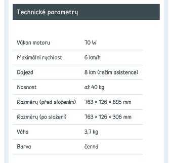 Dětská elektrická koloběžka - 2