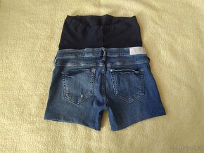 Těhotenské riflové kraťasy/šortky H&M 38 - 2