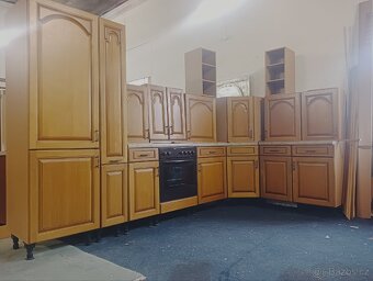Kuchyňská kompletní landhaus linka, rezervace Libušín - 2