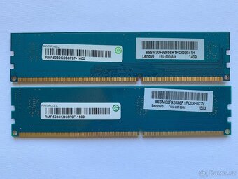 RAM paměti Ramaxel DDR3 2x 4GB - 2