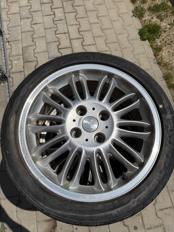 Prodám sadu kol s pneumatikami Dunlop (215/45ZR17) - 2