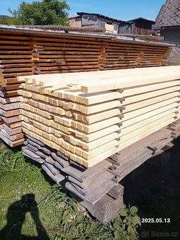 Prodám střešní latě - 2