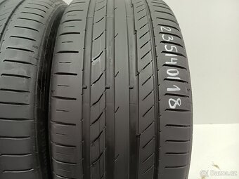 2ks letní pneu 235/40/18 Continental - 2