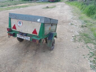 Prodám vlek za auto,čtyřkolku,traktůrek - 2