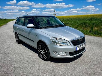 Škoda Fabia 1,6 TDi combi, r.v. 2013, 66kw, tažné zařízení - 2