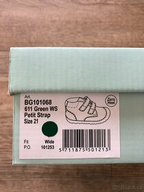 Dětské boty Bundgaard Petit Strap zelené vel. 21 - 2