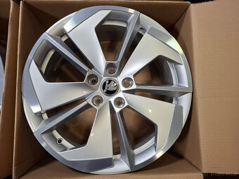 Nové orig. alu disky Škoda Octavia IV 7,5x18 ET48 5x112 4ks - 2