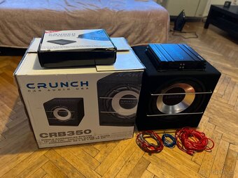 Sub+zesilovač Crunch car audio - 2