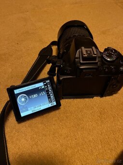 Zrcadlovka Nikon D5100 s univerzálním objektivem 18–105 VR - 2