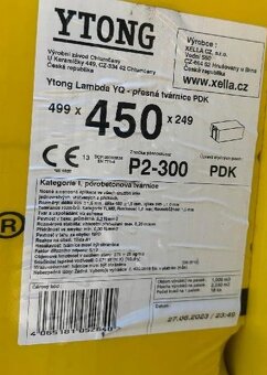 Prodám Ytong Lambda YQ P2-300, Tepelněizolační tvárnice - 2