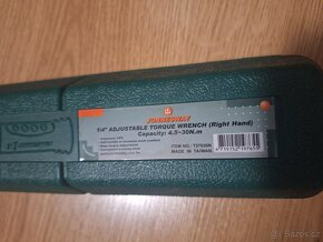 Momentový klíč JONNESWAY 1/4" 4.5-30Nm T27030N - 2