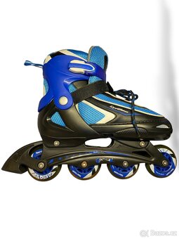 Inline Brusle - Nastavitelné 2v1 (vel. 38-41) - 2
