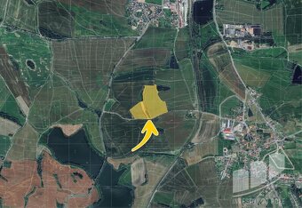 Prodej podílu 1/6 pole 10 876 m², Písek - Smrkovice - 2