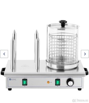 Hotdogovač 550W Royal Catering 4Trny - 2