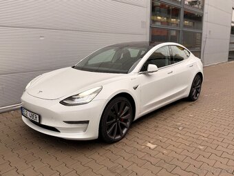 Tesla Model 3 PERFORMANCE 4x4 záruka2027 DPH - 2