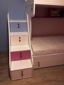 Detska patrova postel Mia (firma Lenza) - 2