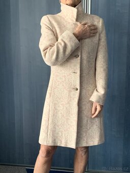 dámský vlněný značkový kabát -  vel.36 - 2