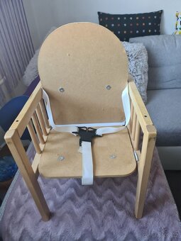 Dětská dřevěná zidlicka - 2