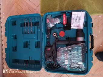 Set Bourací a vrtací kladivo profi s AKU vrtačkou - 2