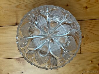 křišťálová mísa 20 cm - 2