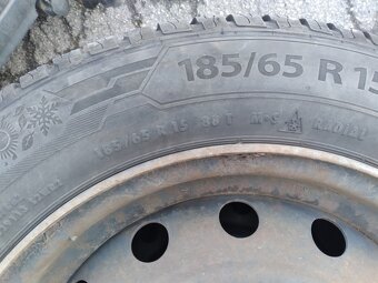 KOMPLET ZIMNÍ KOLA 185/65/R15 CITROEN,PEUGEOT - 2