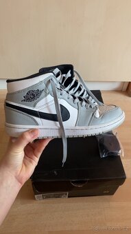 tenisky Air Jordan 1 Mid Light Smoke Grey - 2