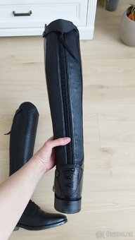 Jezdecké boty vysoké úzké lýtko - 2