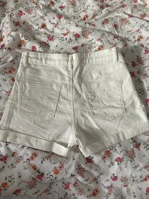 3x džínové kraťasy vel. 164 z H&M - 2
