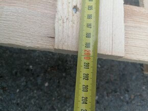 Dlouhé palety nové vhodné na stylovou postel, a pod. - 2