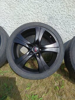 Hliníkové ráfky s letními pneumatikami 195/65 R15 91V 5x100 - 2