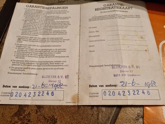 Retro elektrický nůž na maso Moulinex - 2